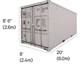 20 Ft Shipping Container Dimensions
