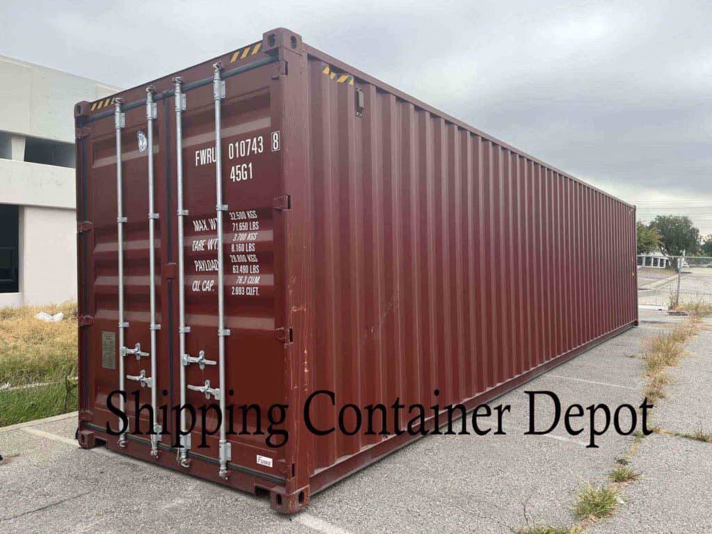 New 40ft Shipping Container USA Shipping Container Depot