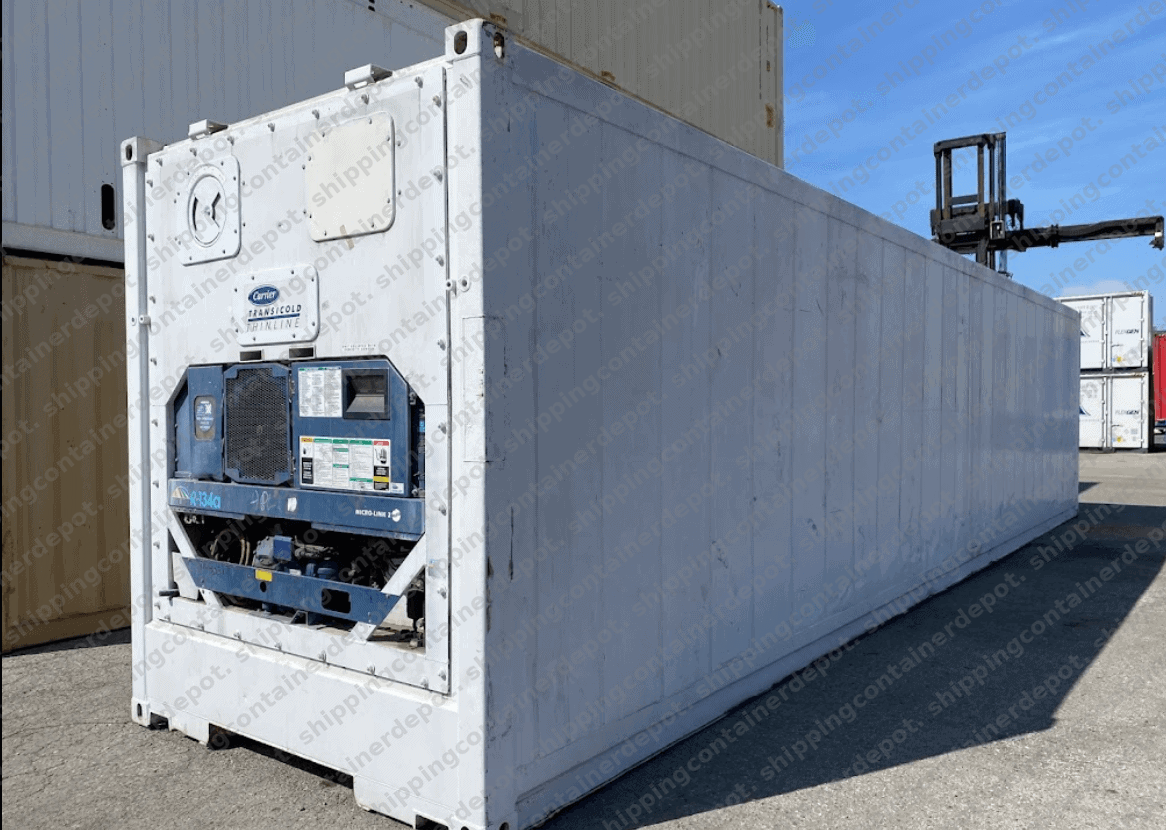 Refrigerated reefer and specialty shipping containers