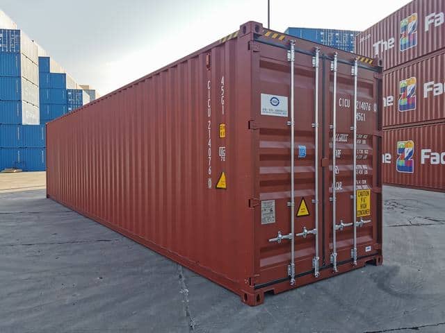 one-trip shipping container