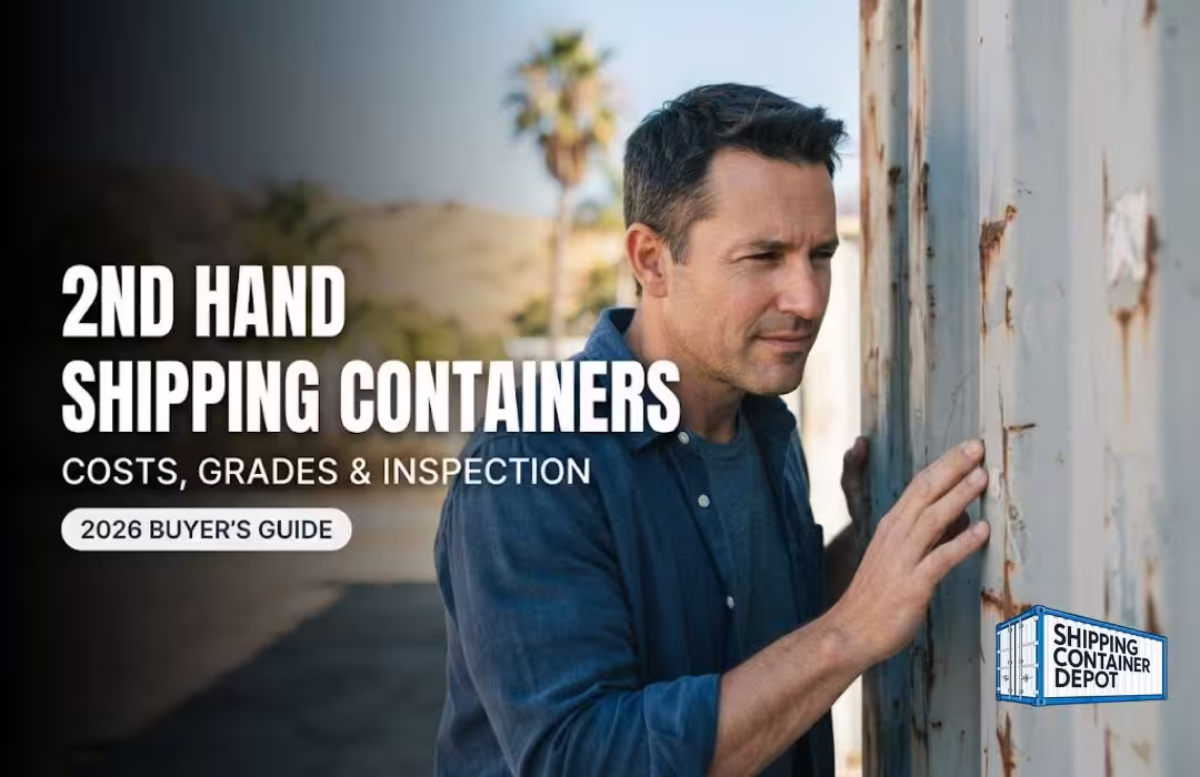Second-hand container inspection