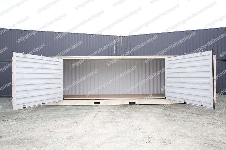 Used 40ft side door opening shipping container
