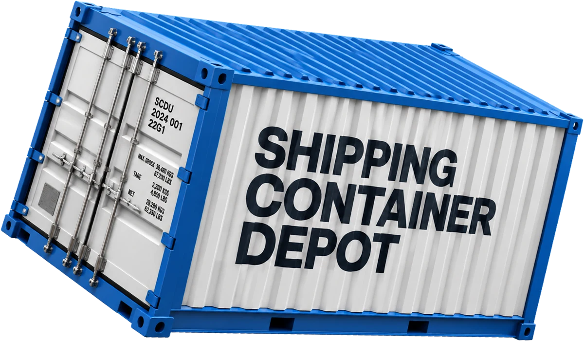 Shipping Container Depot branded 20 ft shipping container